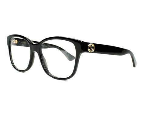 black gucci eyeglasses women|gucci black frame reading glasses.